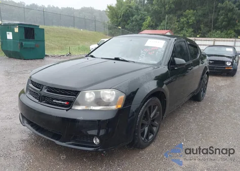 2013 Dodge Avenger Sxt из США, поврежденный, VIN 1C3CDZCB5DN716005